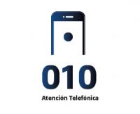 Cartel 010 Atención telefónica