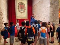 Visita de escolares al Castillo de Santa Bárbara 