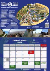 Parque de La Ereta. Calendario X Aniversario Red de Senderos Urbanos