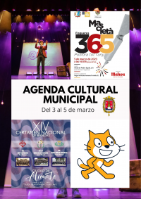 Agenda Cultural Municipal del 3 al 5 de marzo