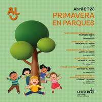 Cartel 'Primavera en Parques' 