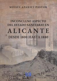 Libro sanidad en Alicante en el siglo XIX