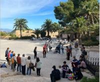 Visita teatralizada que ofrece el Castillo de Santa Bárbara 