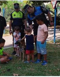 parque infantil trafico