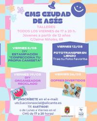 Talleres Adolescentes CMS Mayo 23