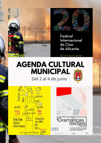 Agenda Cultural Municipal del 2 al 4 de junio