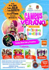 Cartel campus verano cerca