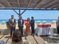 La jefa de Estrategia Turística del Patronato de Turismo Alicante City&Beach, Elena Lumbreras, ha recogido el certificado Qualitur 2023 