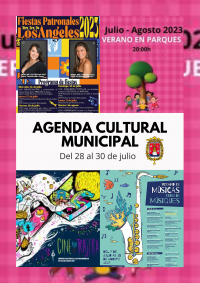 Agenda Cultural Municipal del 28 al 30 de julio
