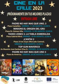 Cine en la calle 2023