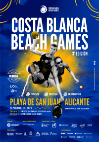 Cartel Anunciador Costa Blanca Beach Games