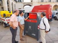 Presentación nuevos contenedores y servicio de recogida textil
