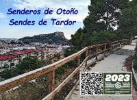 Cartel de Senderos de Otoño 2023