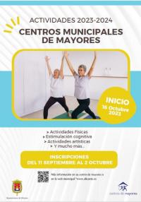 Cartel programa cursos mayores