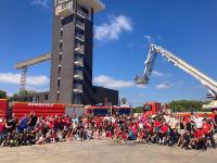 Imagen del equipo de los Bomberos del Servicio de Prevención, Extinción de Incendios y Salvamento del Ayuntamiento de Alicante, SPEIS