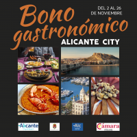 Cartel anunciador del Bono Gatronómico 2023