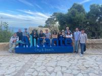 Un grupo de productores alemanes y escandinavos participaron en un “fam trip" en el Castillo de Santa Bárbara 