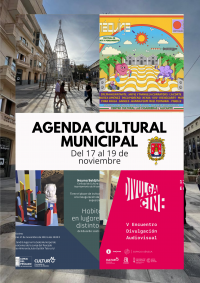 Agenda Cultural Municipal  del 17 al 19 de noviembre