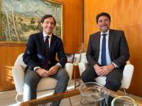 El alcalde de Alicante y el nuevo presidente de la Autoridad Portuaria