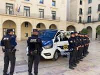 Presentación de los últimos vehículos de Policía Local y Bomberos incorporados a la flota municipal al inicio de 2023