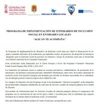 Programa Implementación Itinerarios Inclusión Social en EELL