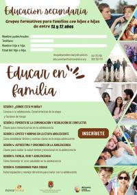 Grupos Formativos para padres y madres "Educar en Familia" SECUNDARIA