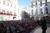 Celebración de la Nochevieja infantil en 2022 en la Plaza del Ayuntamiento