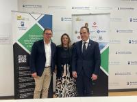 El concejal de Presidencia, Innovación, y Planes Estratégicos y la concejala de Málaga 