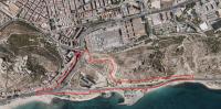 Plano del proyecto de ordenación urbana en La Sangueta