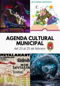 Agenda Municipal de Cultura y Ocio del 23 al 25 de febrero