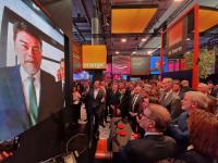 Videoconferencia del alcalde con el Rey en el Mobile World Congress