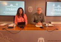Ana Poquet y Manuel Villar en la Junta de Gobierno