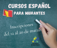 Cursos español para personas migrantes