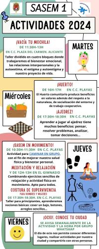 Cartel Actividades SASEM 1