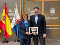 El alcalde de Alicante y la cocinera María José San Román