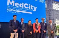 El alcalde y la concejala de Urbanismo en el MedCity 