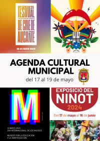 Agenda Municipal de Cultura y Ocio del 17 al 19 de mayo