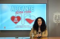 La concejala de Sanidad, Cristina Cutanda