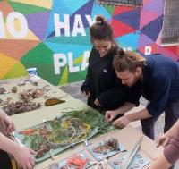 Taller de impresión de cianotipos en CEAM Benacantil