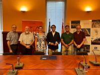 Firma Convenio Alicante y Fundación Marq sobre la Torre Sarrió