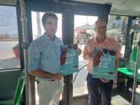 Servicio de Beach Bus para ir a las playas de la ciudad