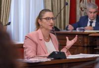 La concejala de Educación, Mari Carmen de España