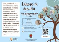 Grupos Formativos para padres y madres "Educar en Familia" INFANTIL