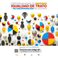 Cartel Estrategia municipal del programa de Igualdad de trato y no discriminación