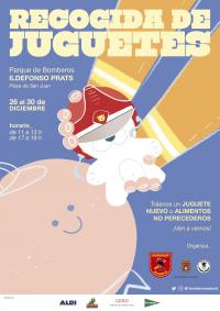Cartel Recogida juguetes SPEIS 2024