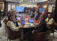 Imagen de la reunión del Consejo de Administración de Aguas de Alicante 