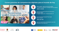 Cartel Curos Competencias Digitales  (abril a julio)