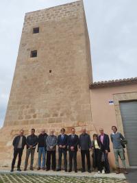 Imagen de la presentación del proyecto de musealización del Centro de Interpretación de las Torres de la Huerta 