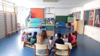 Imagen de alumnos en un colegio de Alicante del programa