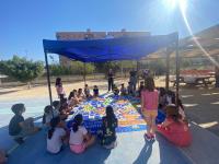 Imagen de las actividades con escolares del programa ‘Alicante Educa’